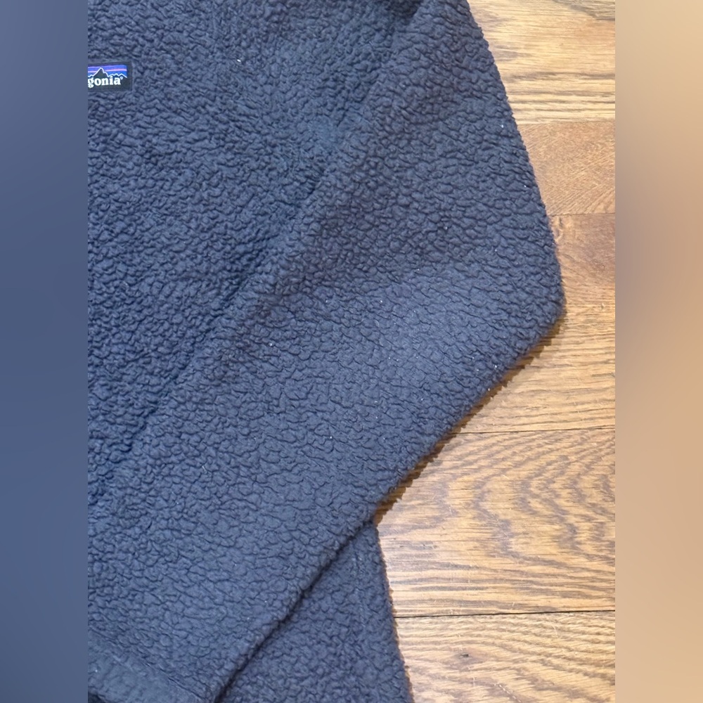 Patagonia. Los Gatos 1/4 Zip Fleece. Charcoal. Size Medium. - Picture 5 of 8
